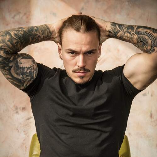 Tall Blonde male escort in London 